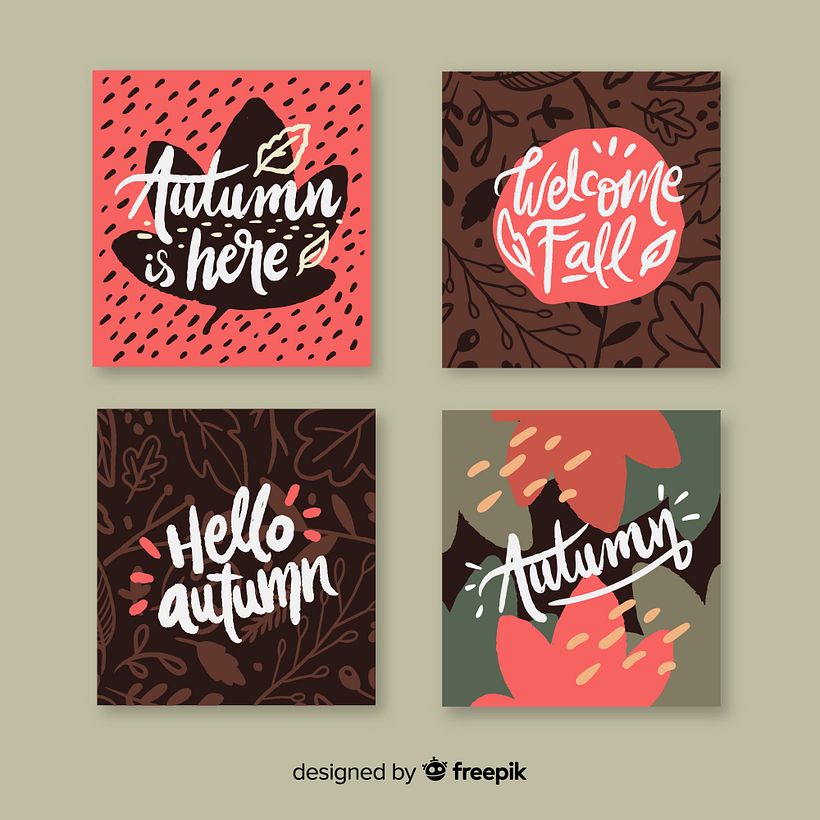 Autumn & Winter vector illustration resources for Freepik 5