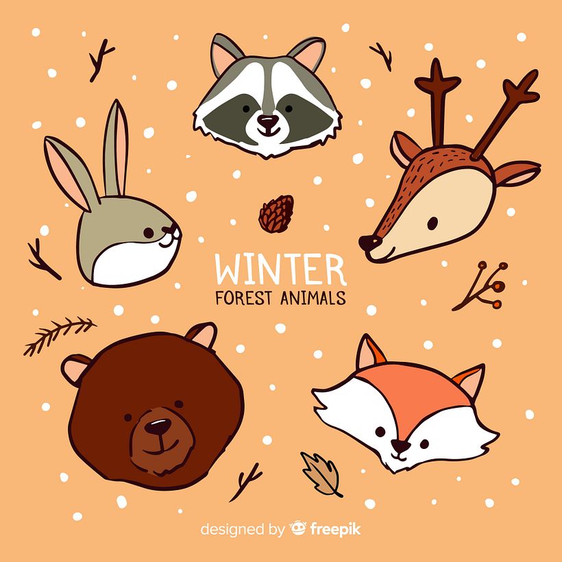 Autumn & Winter vector illustration resources for Freepik 11