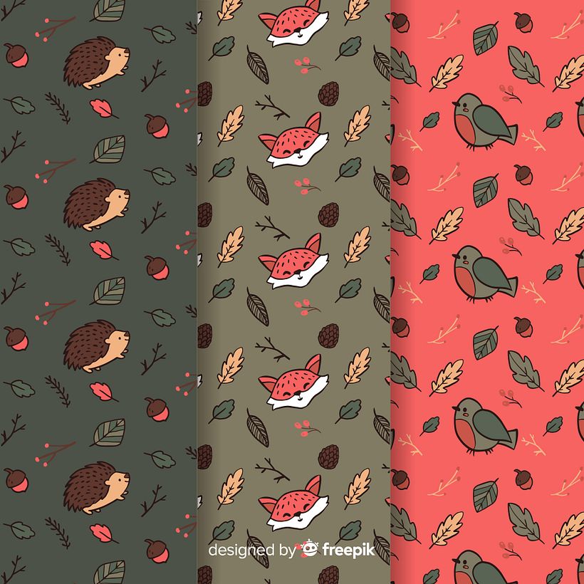 Autumn & Winter vector illustration resources for Freepik 13