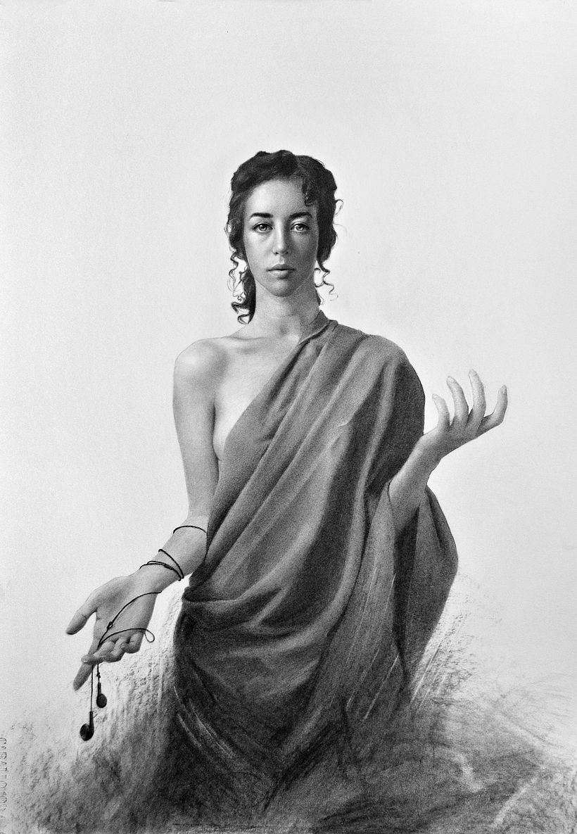 Dibujo de carboncillo -1