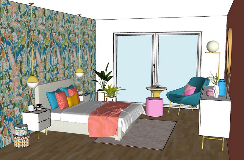 Mi Proyecto del curso: Color aplicado al diseño de interiores 1