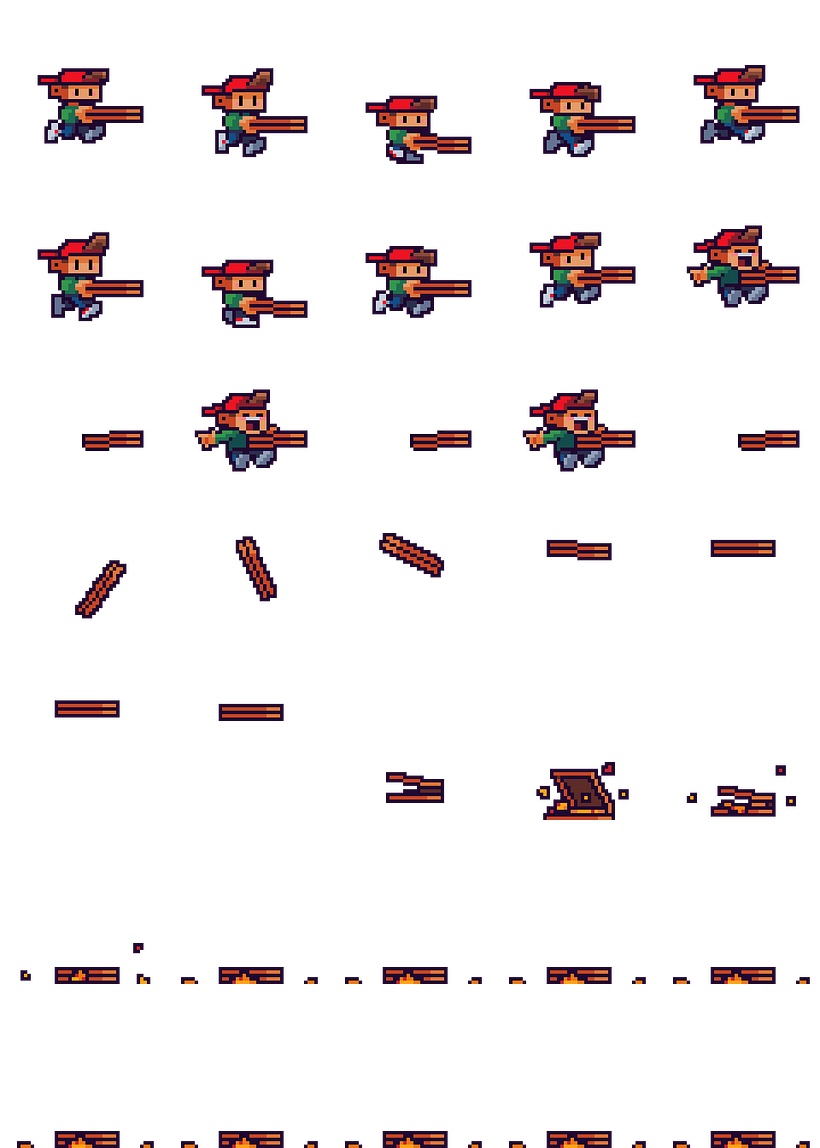 Sprite Sheet Personaje Principal