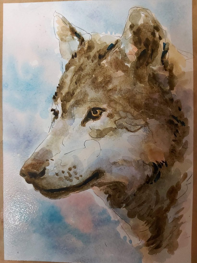 My project in Experimental Watercolor Techniques for Beginners course -1