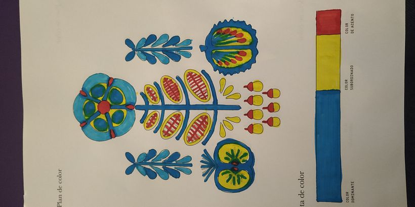 My project in Theory of Colour for Textile Projects course 0