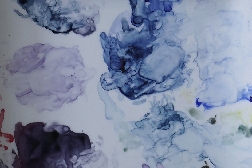 Estudios en Acuarela de una Garza Azul - Watercolor Studies of a Blue Egret 3