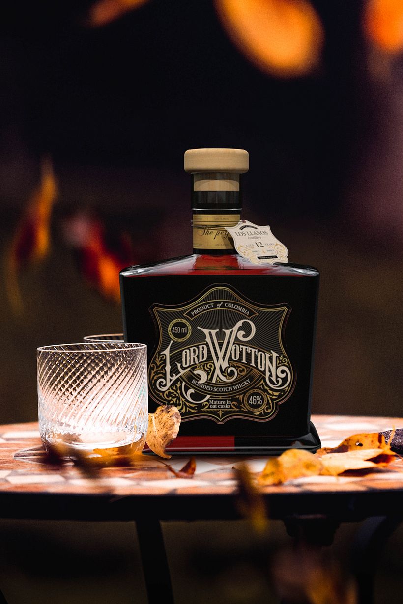 Wordmark Design | Lord Wotton Whisky 4