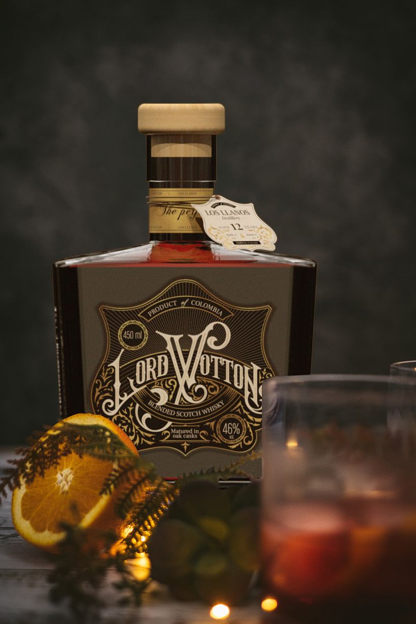 Wordmark Design | Lord Wotton Whisky 6