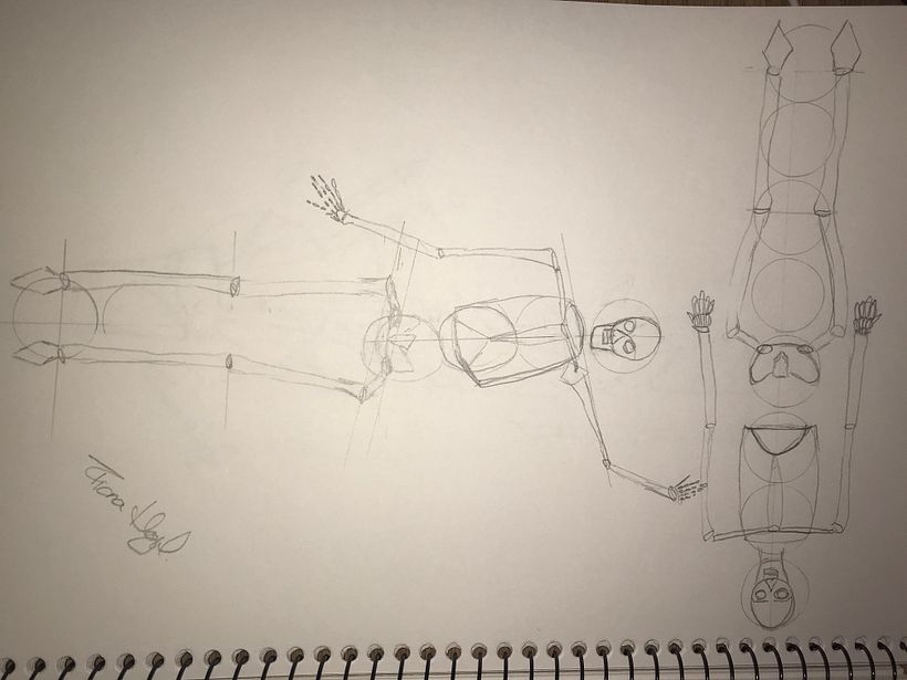 My project in Figure Drawing for Beginners course  5