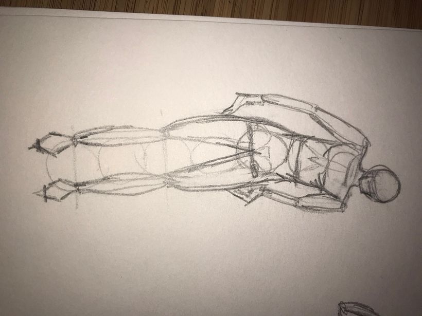 My project in Figure Drawing for Beginners course  6