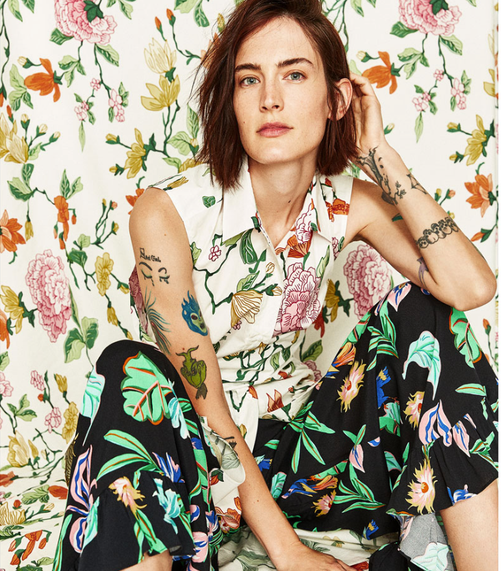 Print for Zara Woman. 