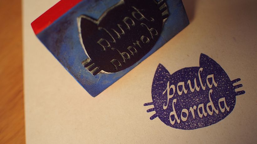 Mi Proyecto del curso: Caligrafía para un Ex libris 2