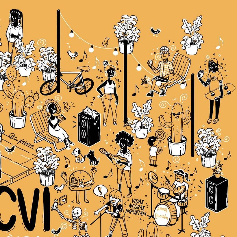 My project in Doodle-Style Vector Illustration course 2