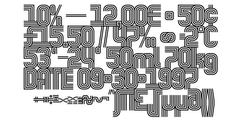 Variable de rayas 13