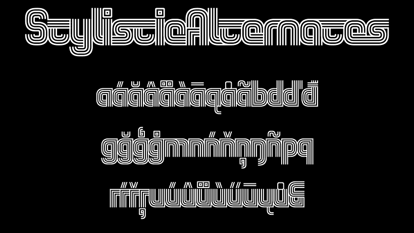 Variable de rayas 14