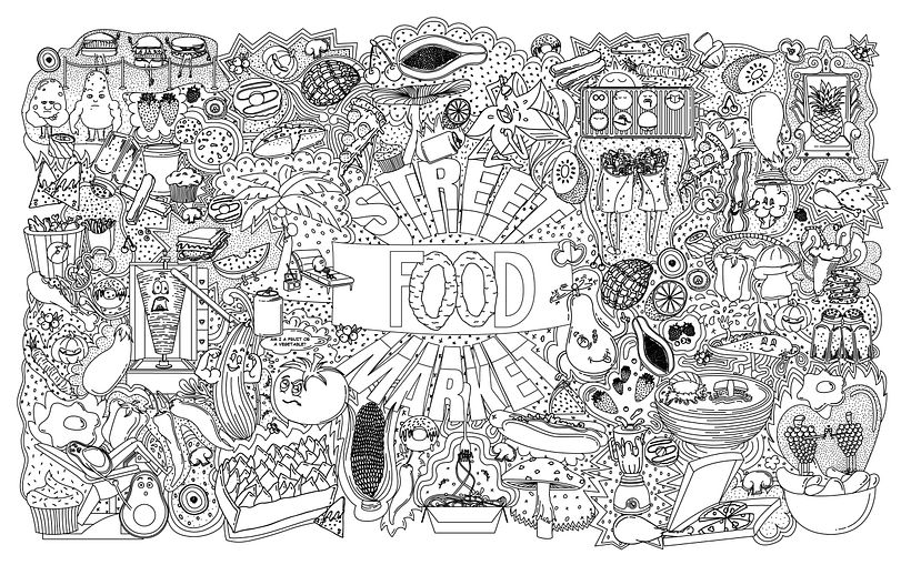 Mi Proyecto del curso: Ilustración vectorial con estilo doodle 2