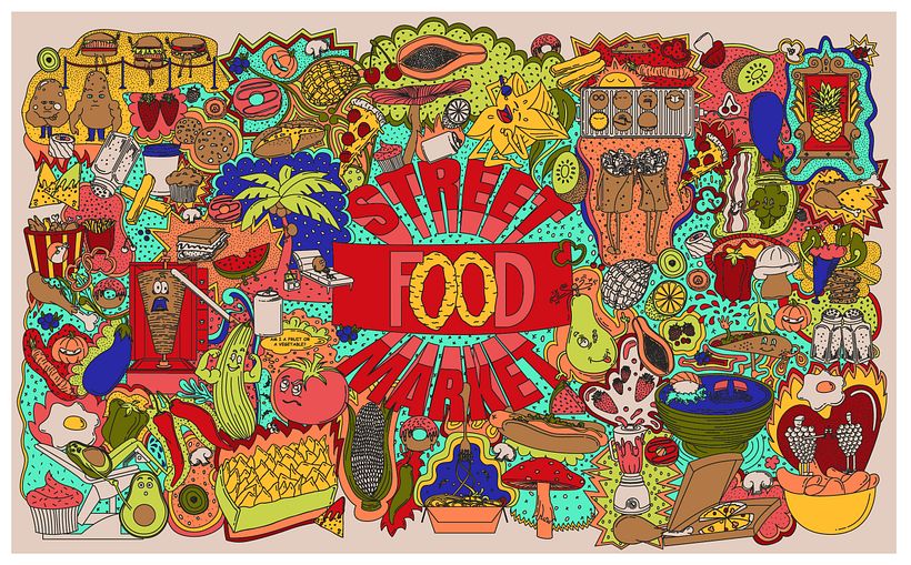 Mi Proyecto del curso: Ilustración vectorial con estilo doodle 3