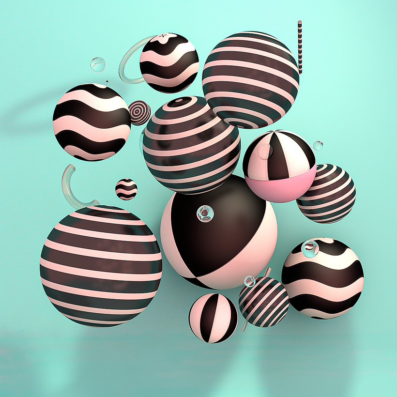 Op Art - Spheres 2