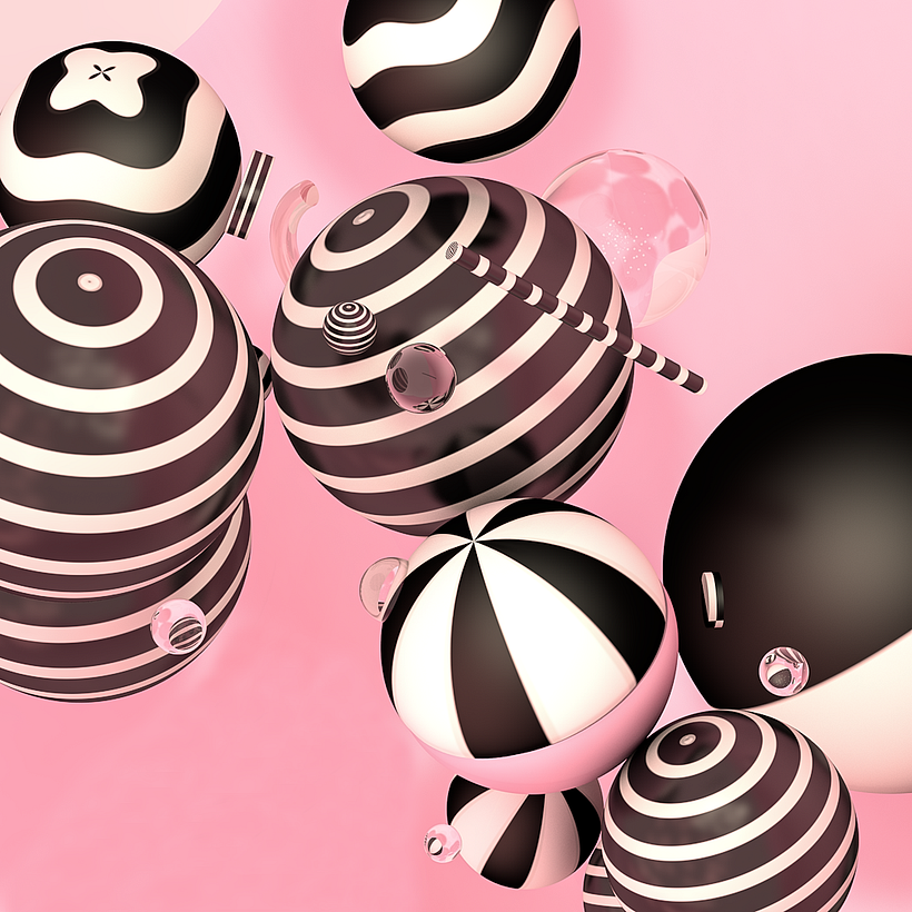 Op Art - Spheres 4