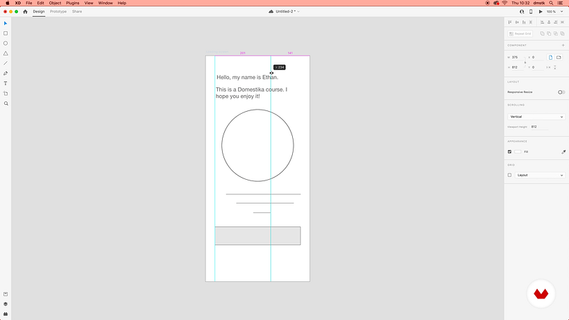 Dicas para aprender como usar guias e grids no Adobe XD 1