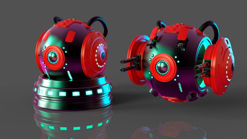Mi Proyecto del curso: Introducción al modelado hard surface 2