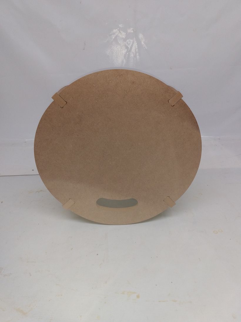 Mi Proyecto del curso: Diseño de banquito auto-armable cortado con router CNC 4