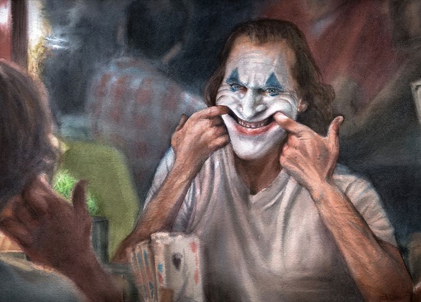 "Put on a happy face" - Joker 1