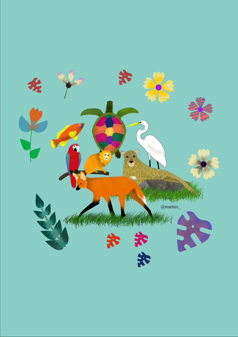 Meu projeto do curso: Ilustração flat com Photoshop 1