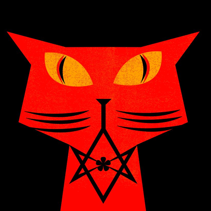 Aleister, el gato satánico  0
