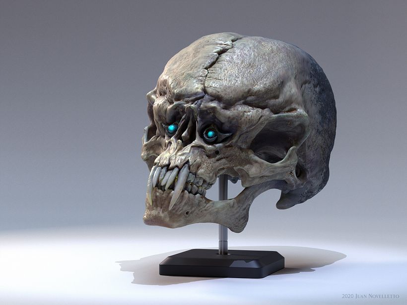 Alien Skull 8