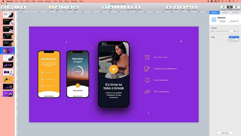 Tutorial Keynote: Cómo crear efectos y transiciones básicas 15