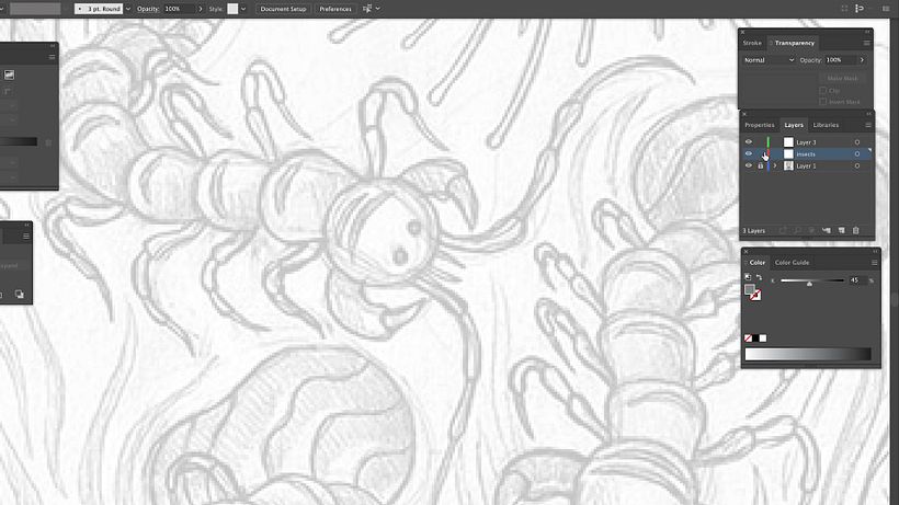 Tutorial Ilustración: cómo utilizar formas para crear dibujos vectoriales 5