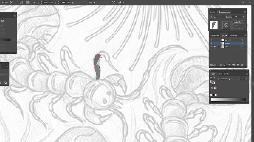 Tutorial Ilustración: cómo utilizar formas para crear dibujos vectoriales 7