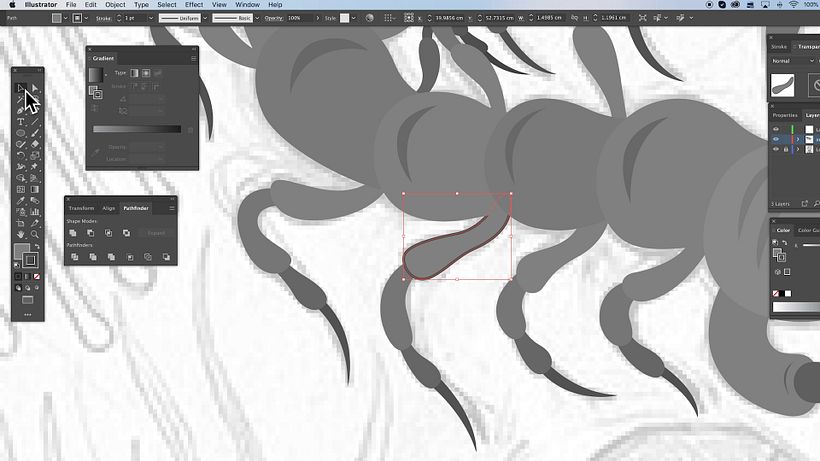 Tutorial Ilustración: cómo utilizar formas para crear dibujos vectoriales 11