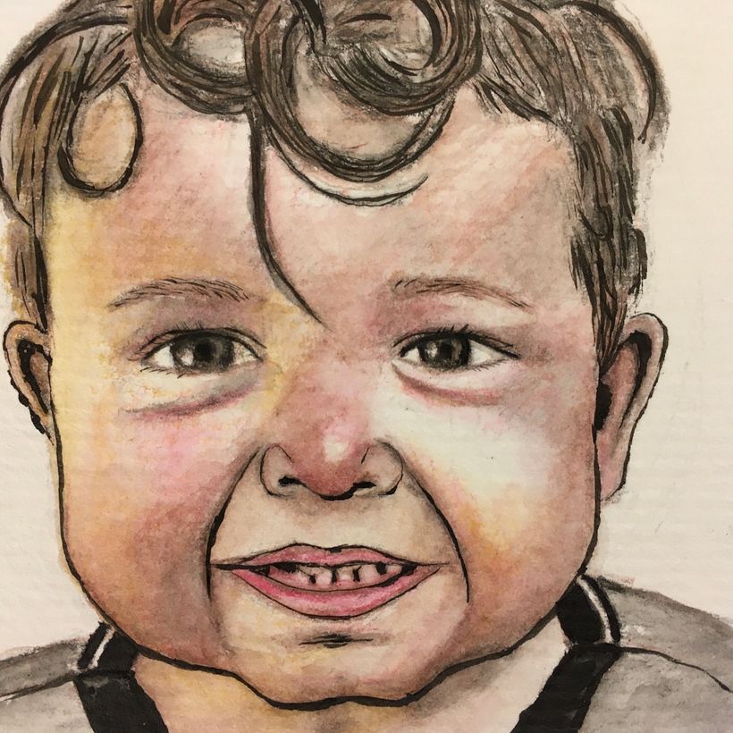 PC: Cuaderno de retratos en acuarela 3