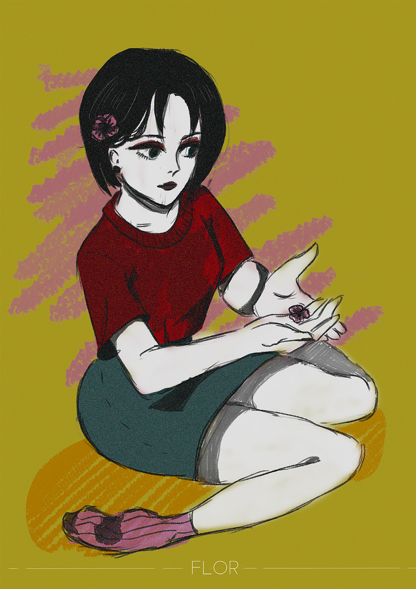 Mi Proyecto del curso: Creación de personajes manga HANA 5