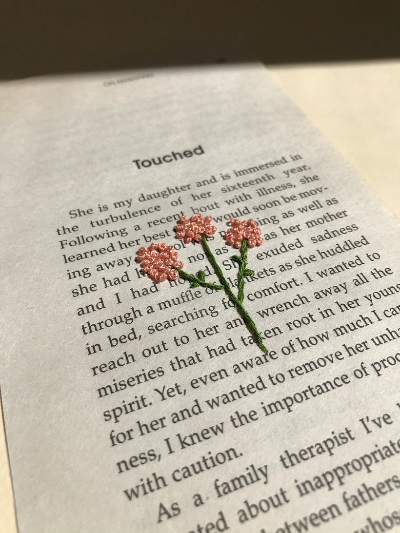 Bordado sobre papel 3