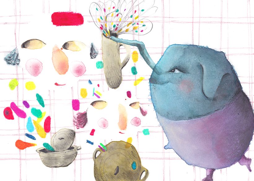 El viaje. Ilustración Infantil 4