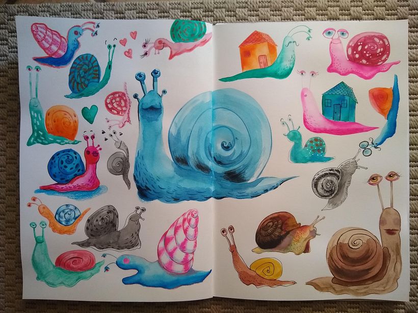 Mi Proyecto del curso: Técnicas de ilustración para desbloquear tu creatividad 1