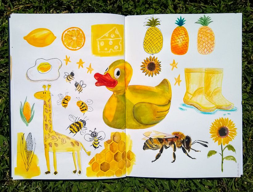 Mi Proyecto del curso: Técnicas de ilustración para desbloquear tu creatividad 3