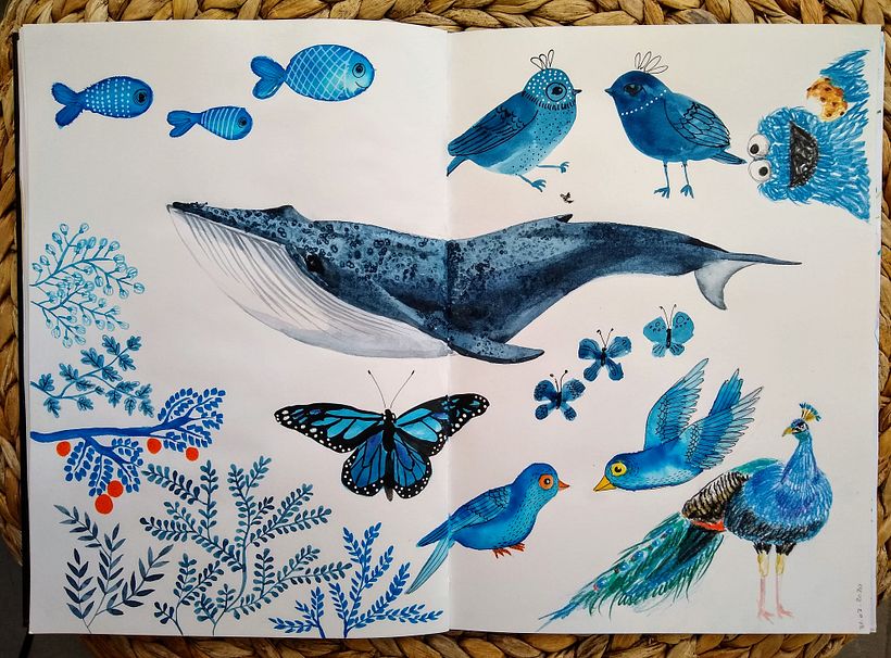 Mi Proyecto del curso: Técnicas de ilustración para desbloquear tu creatividad 7