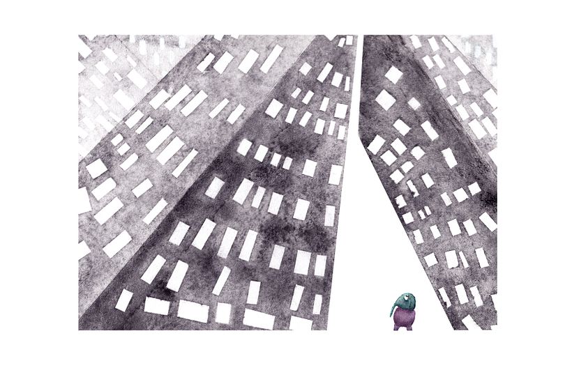 El viaje. Ilustración Infantil 8