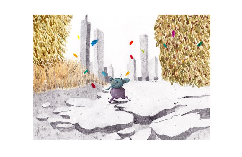 El viaje. Ilustración Infantil 9