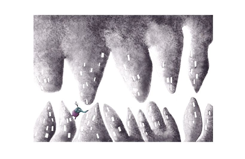 El viaje. Ilustración Infantil 10