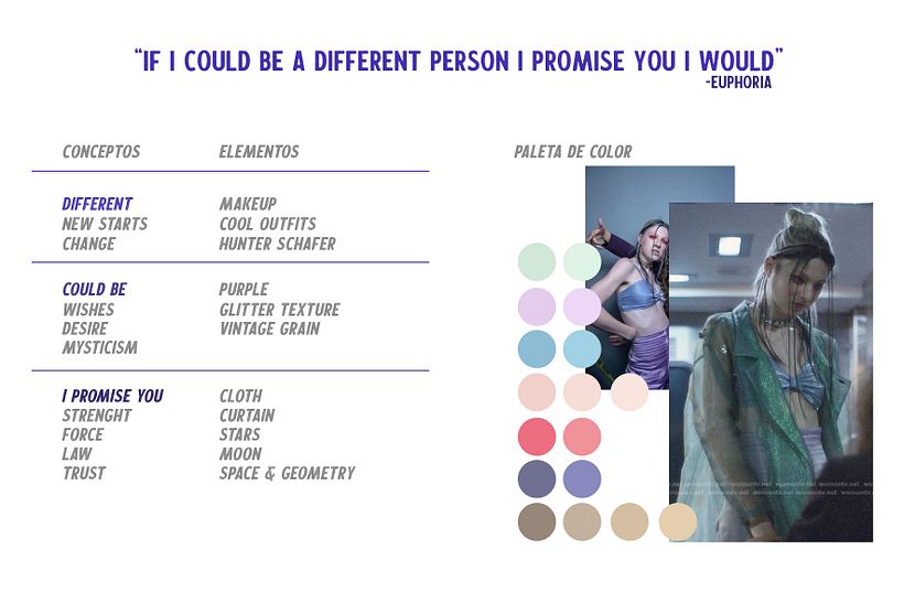 "If I could be a different person, I promise you, I would" - Euphoria 1