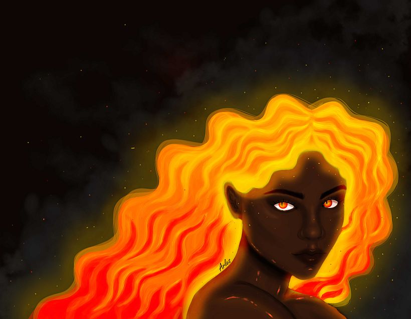 Se que se puede mejorar y trabajar más, tal vez en un futuro haga otra ilustración más detallada, por el momento esta bien.