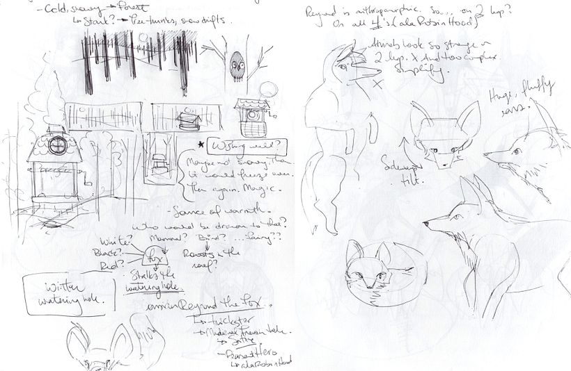 Environment and Character Brainstorming