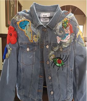 Mi Proyecto del curso: Diseño de moda: pintura y bordado sobre prendas 0