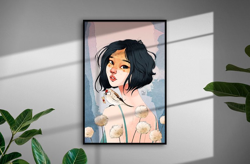 Iceberg | Técnicas de ilustración con acuarela digital 3