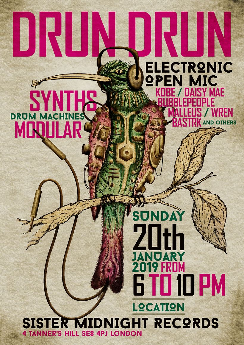 Drun drun Electronic Open Mic 0