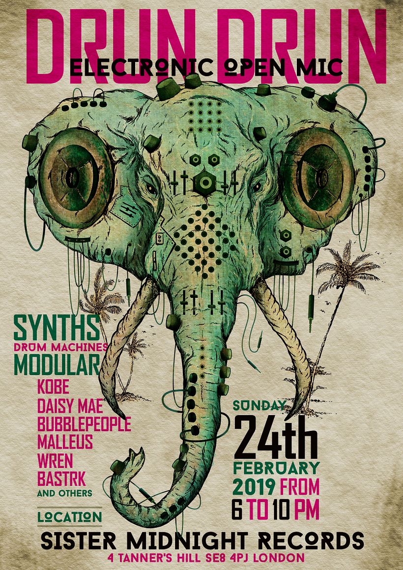 Drun drun Electronic Open Mic 2